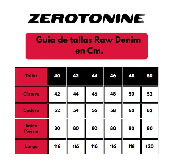 NAVIDAD!* Baggy Raw Denim – Black