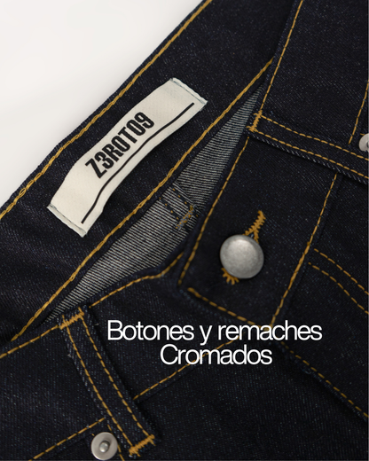 NAVIDAD!* Baggy Raw Denim – Blue