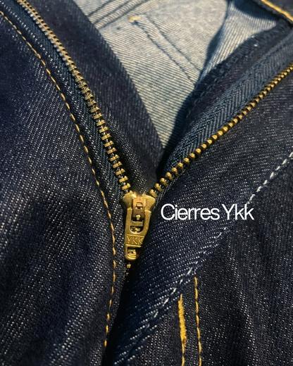 NAVIDAD!* Baggy Raw Denim – Blue